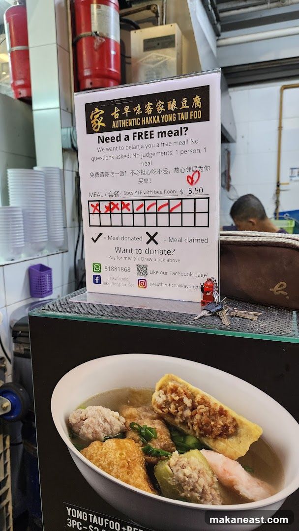 Authentic Hakka Yong Tau Foo Free Meal Promotion