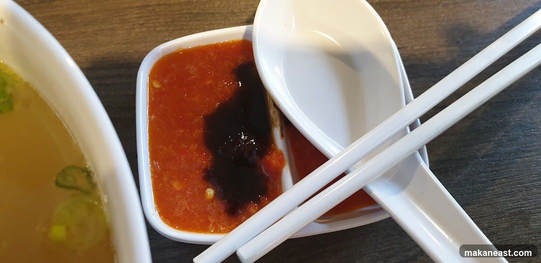 Dipping Sauces and Chopsticks