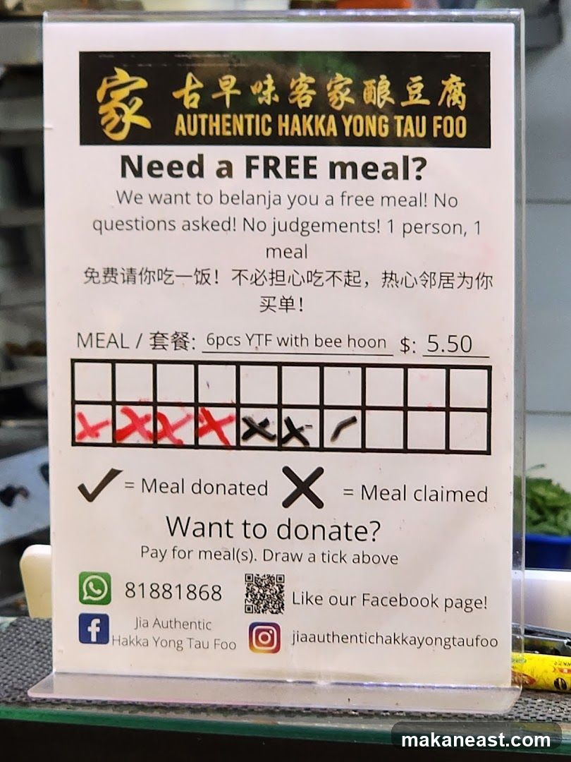 Free Meal Promotion