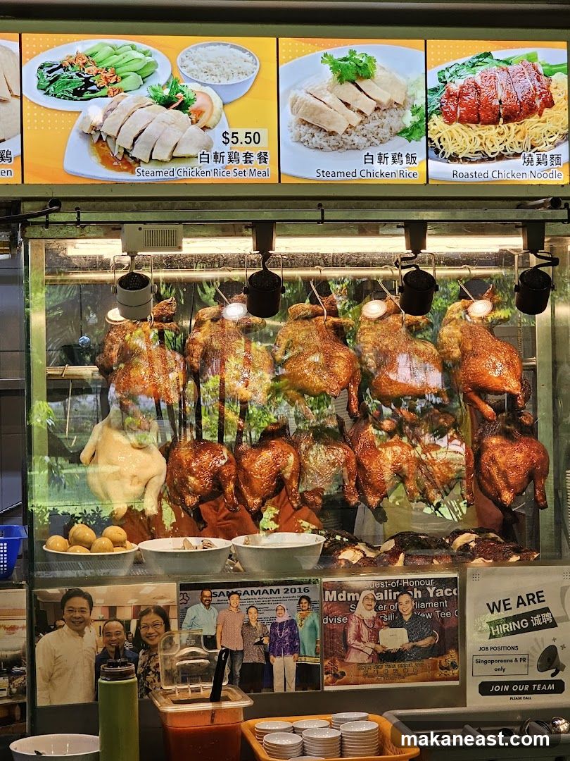 Chicken Stall Display