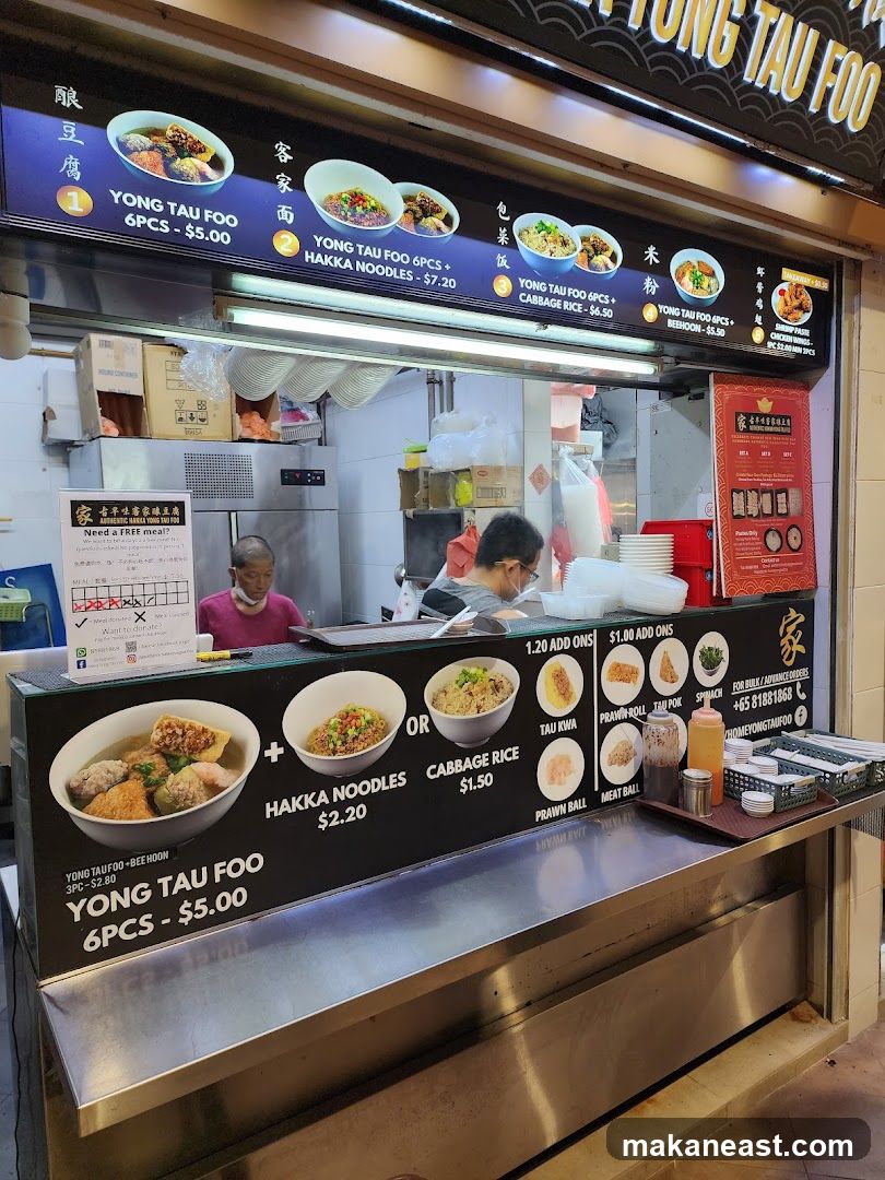 Yong Tau Foo Stall