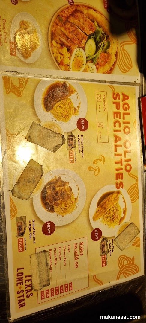 AGLIO OLIO SPECIALITIES