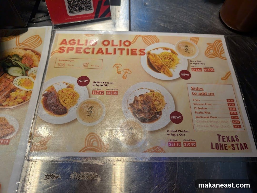 AGLIO OLIO SPECIALITIES