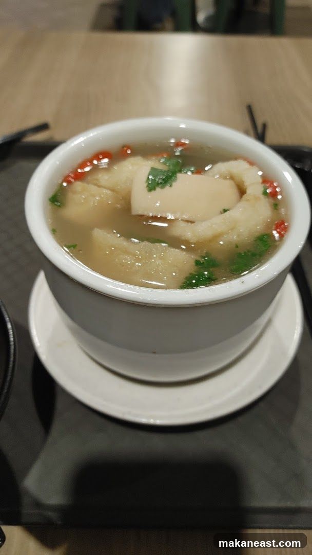 Soup with Fish Maw and Goji Berries