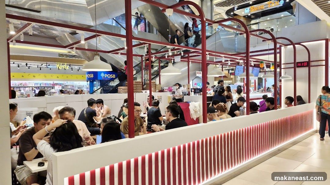 Busy Food Court