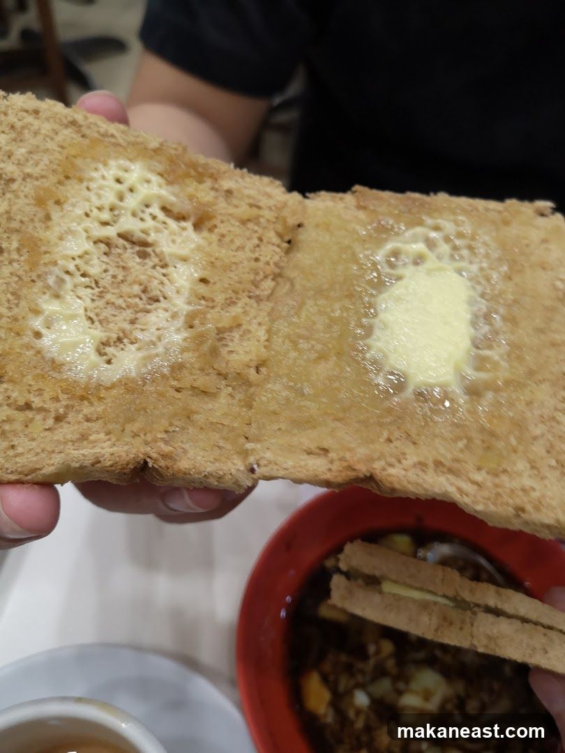 Toast with Butter and Kaya
