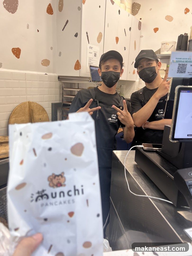 Staff at a Pancake Shop