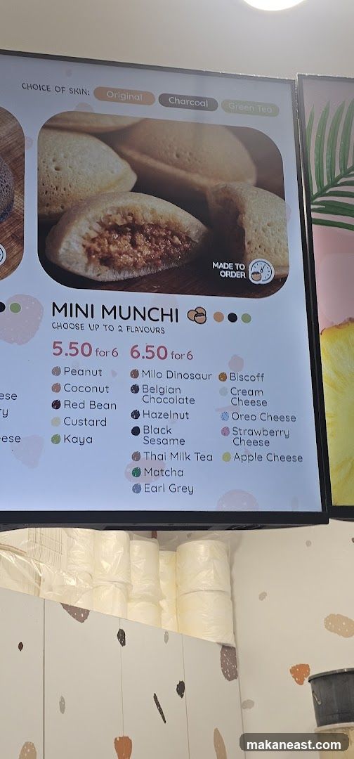 Mini Munchi Menu