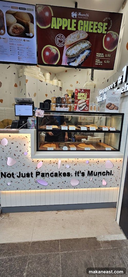 Munchi Pancakes Counter