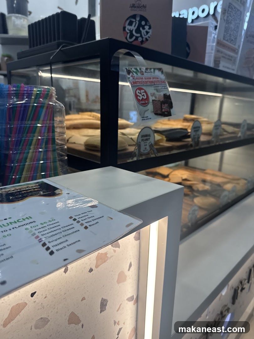 Dessert Display and Menu