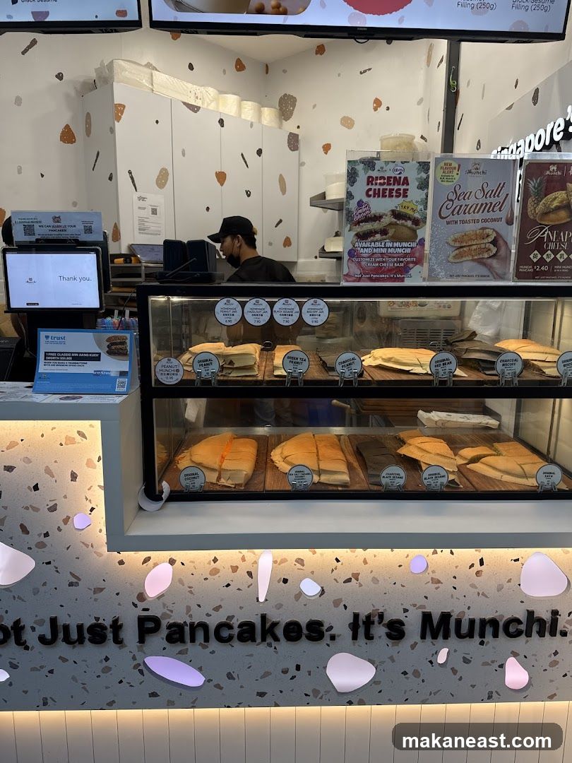 Munchi's Pancake Display