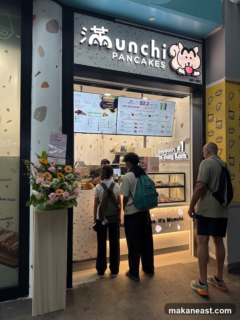Munchi Pancakes Shop Front