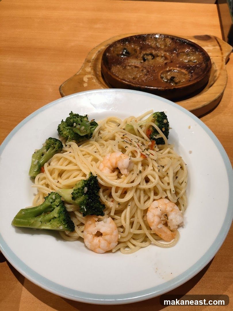 Shrimp and Broccoli Pasta