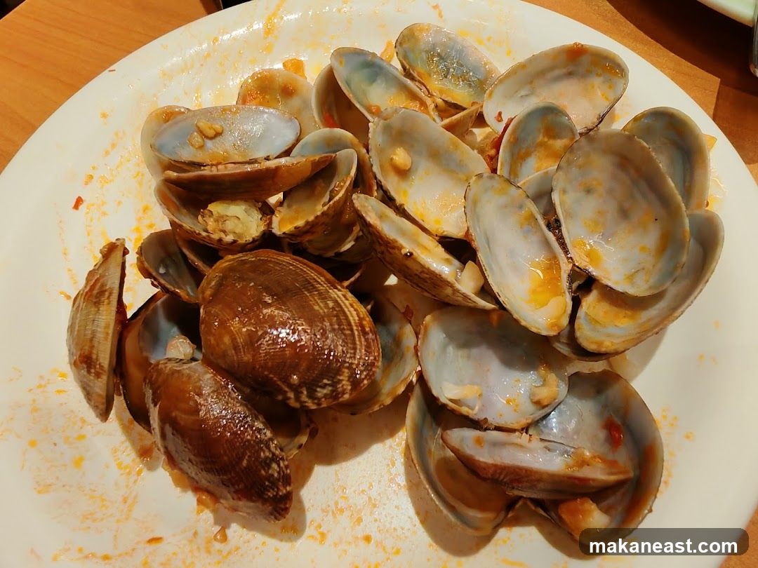 Steamed Clams