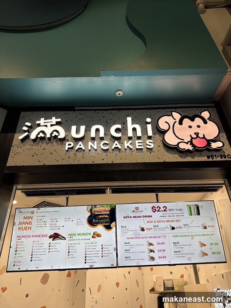Unchi Pancakes Signage