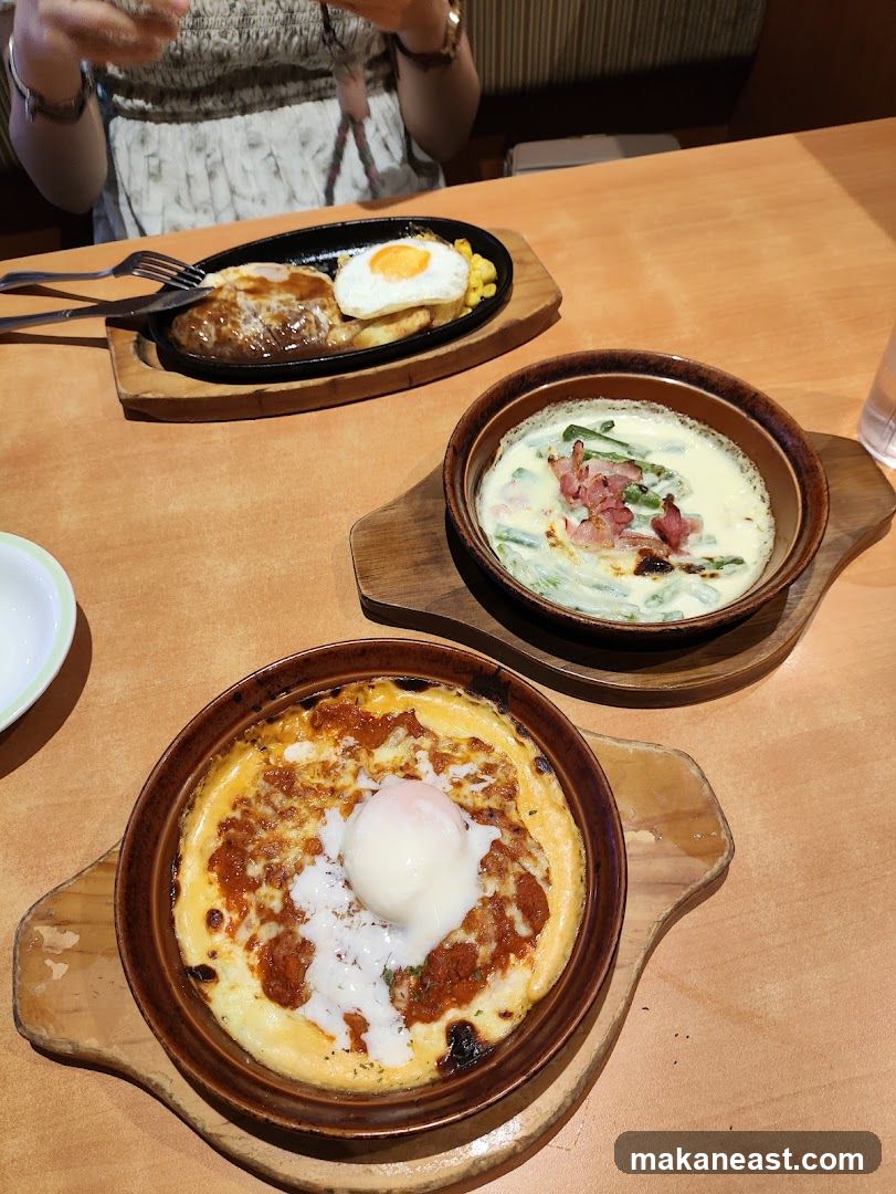 Table with food