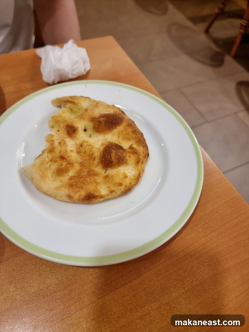 Flatbread on a Plate
