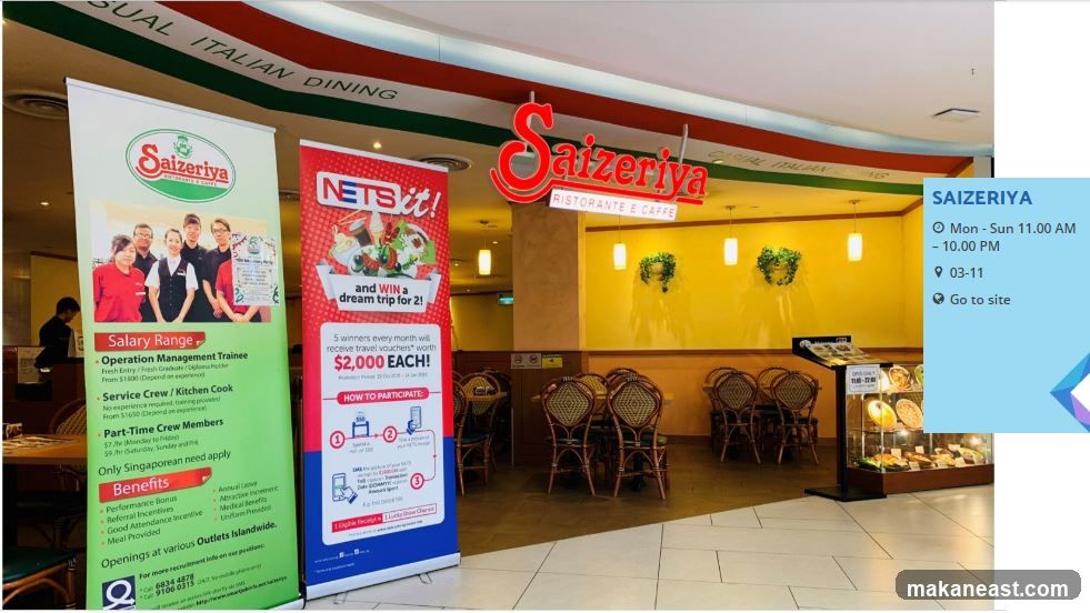 Saizeriya Restaurant Interior