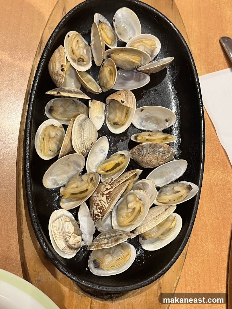 Steamed Clams