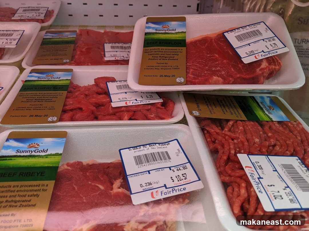 Packaged Beef Products
