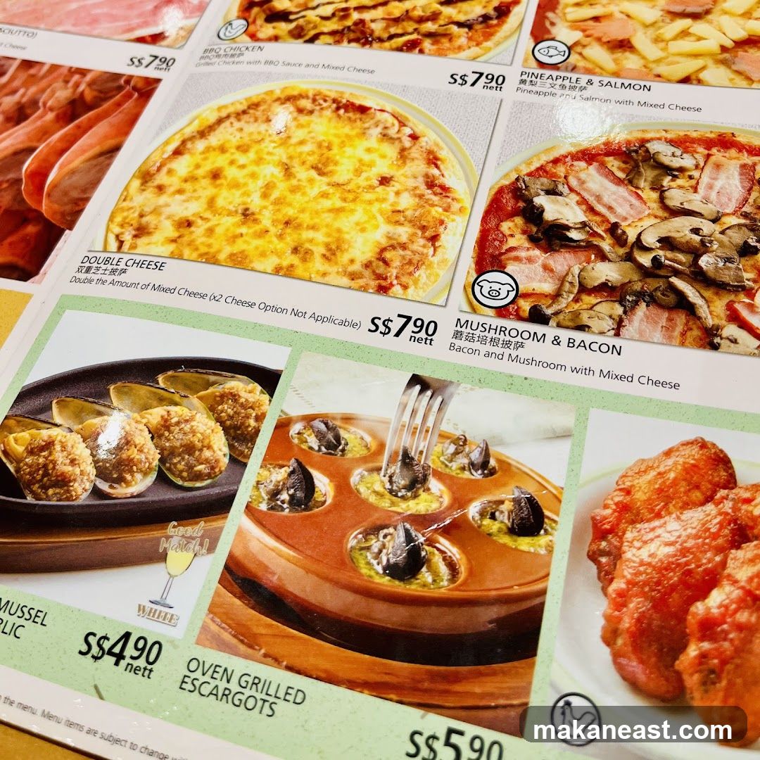 Menu Items