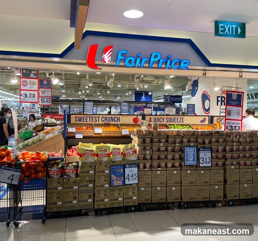 FairPrice Supermarket Display