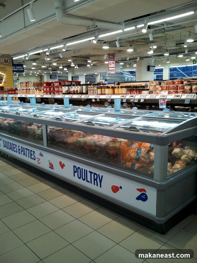 Supermarket Meat Section
