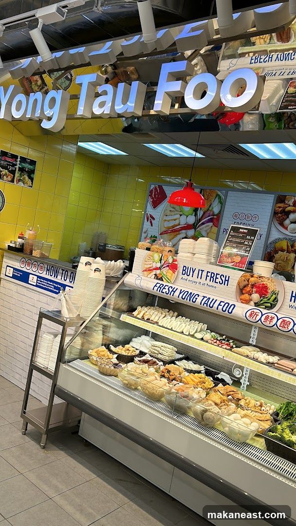 Yong Tau Foo Display