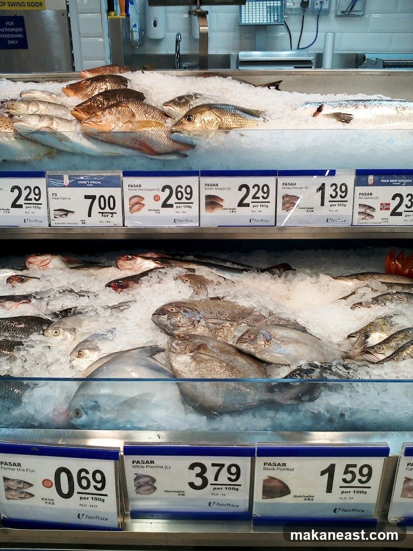 Fresh Fish Display