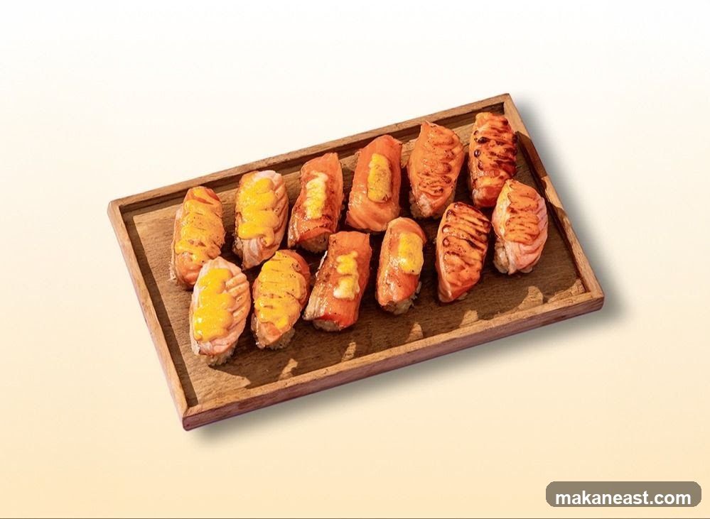 Salmon Nigiri Sushi