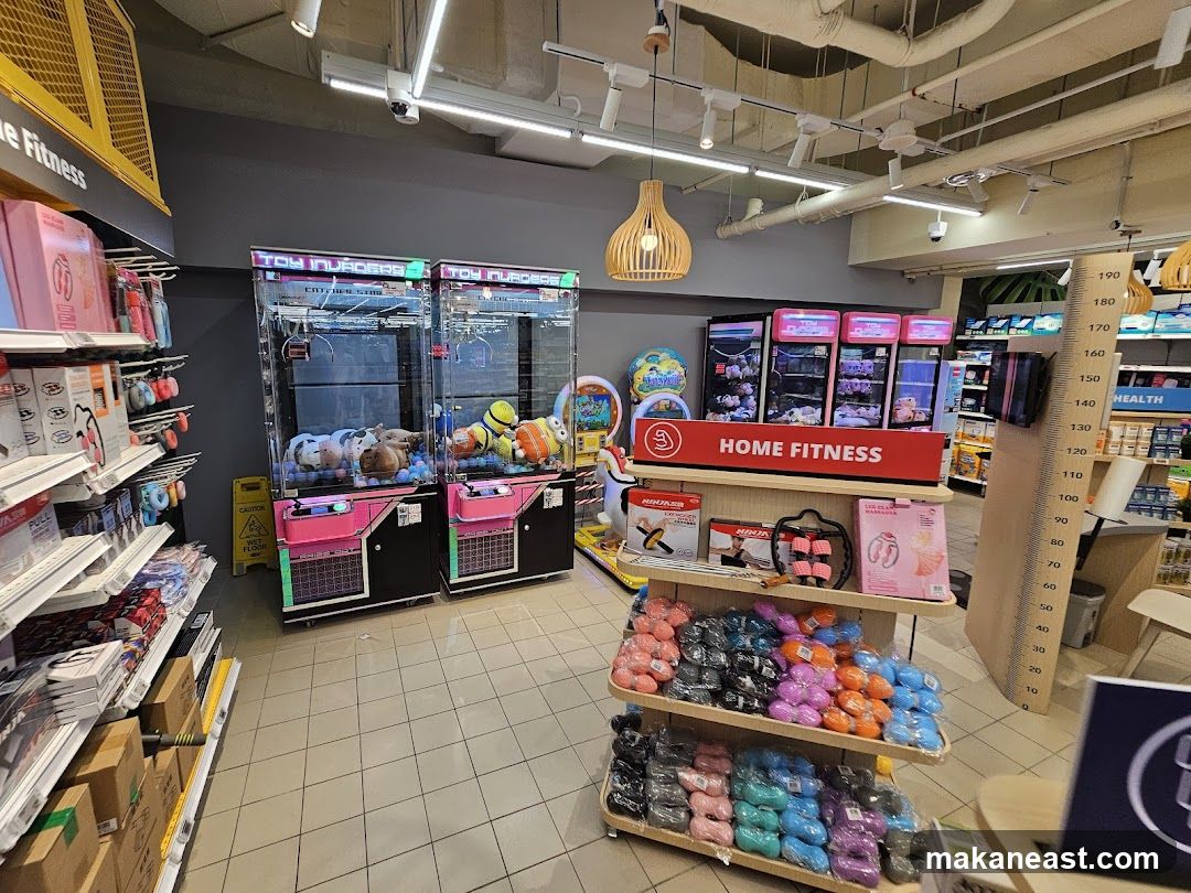 Home Fitness and Toy Store Section