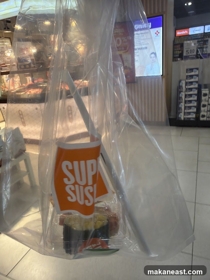Sushi Takeout Bag