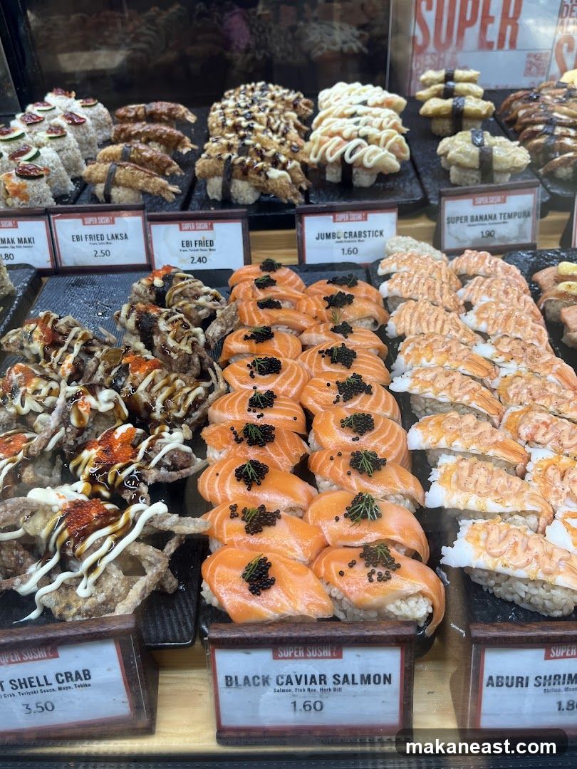 Assortment of Sushi