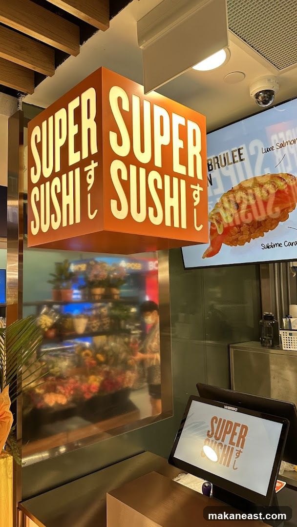Super Sushi Signage and Display