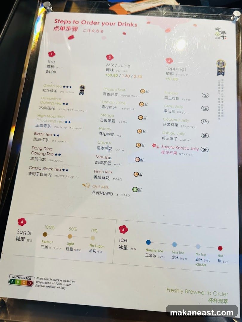 Steps to Order your Drinks