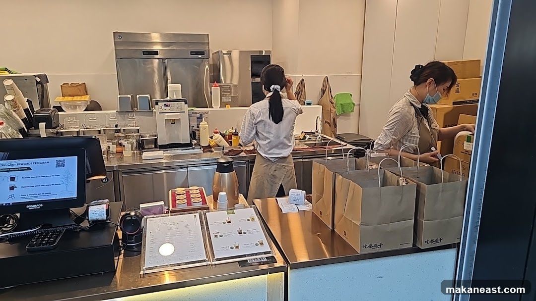 Beverage Shop Counter