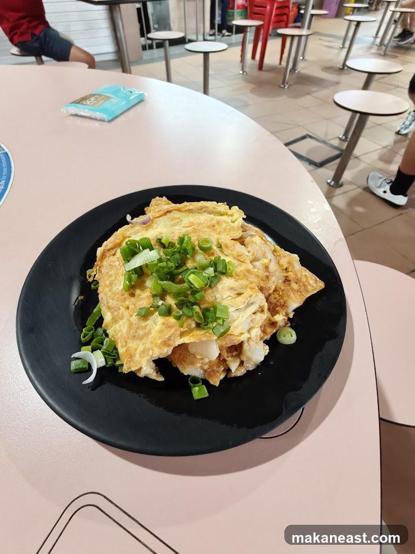Omelette with Scallions