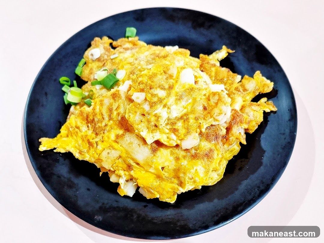 Omelet with Scallions
