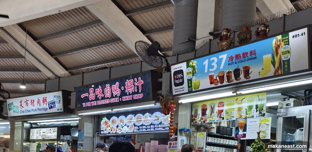 Food Stalls with Menus