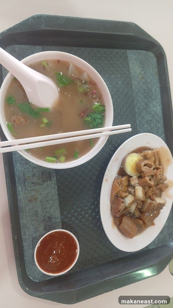 Braised Intestines and Soup
