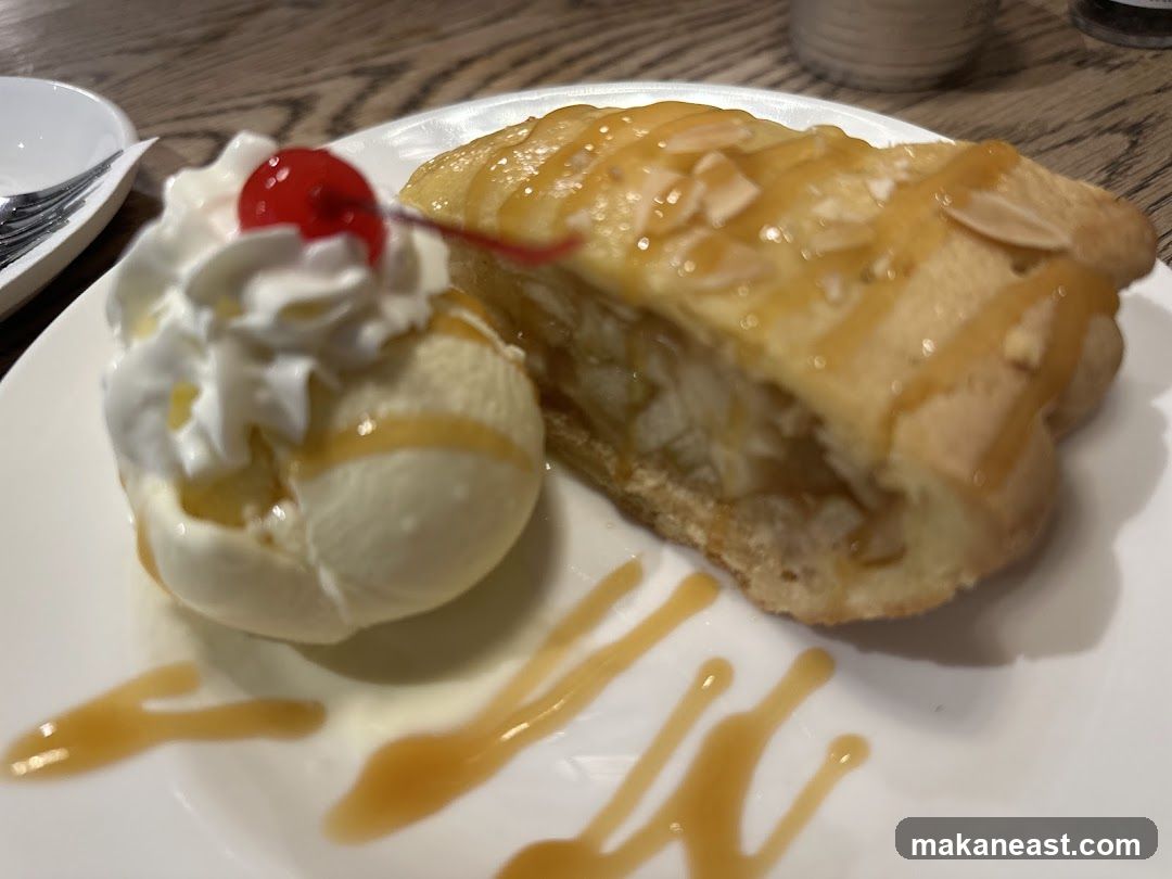 Dessert with Ice Cream