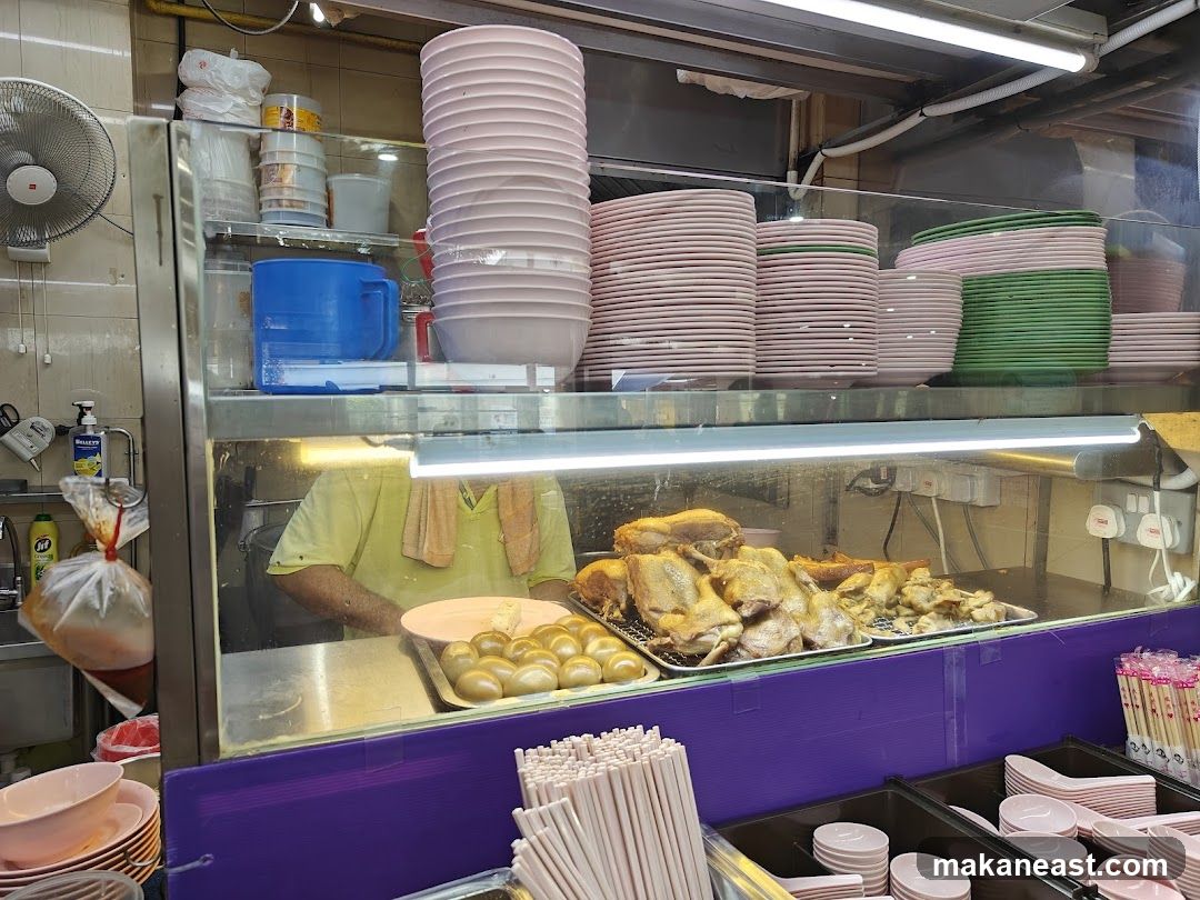 Food stall display