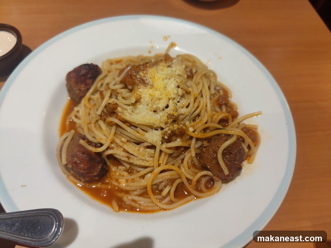 Spaghetti and Meatballs