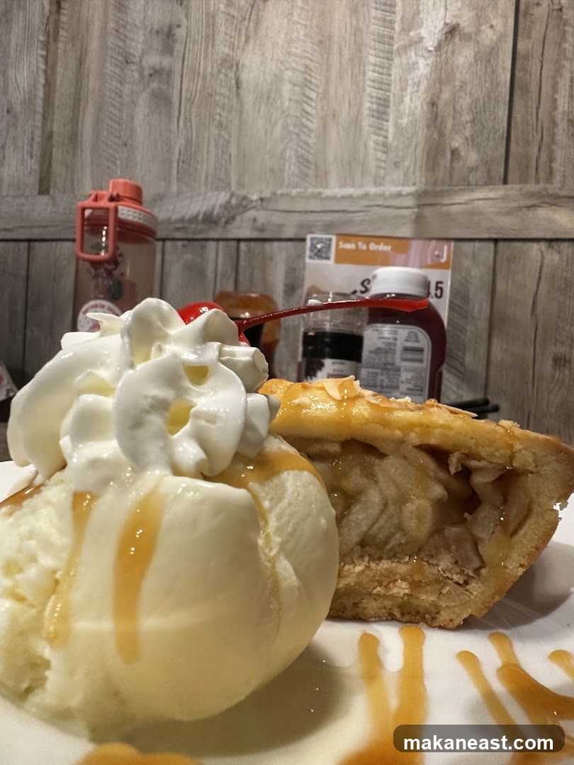 Apple Pie with Ice Cream