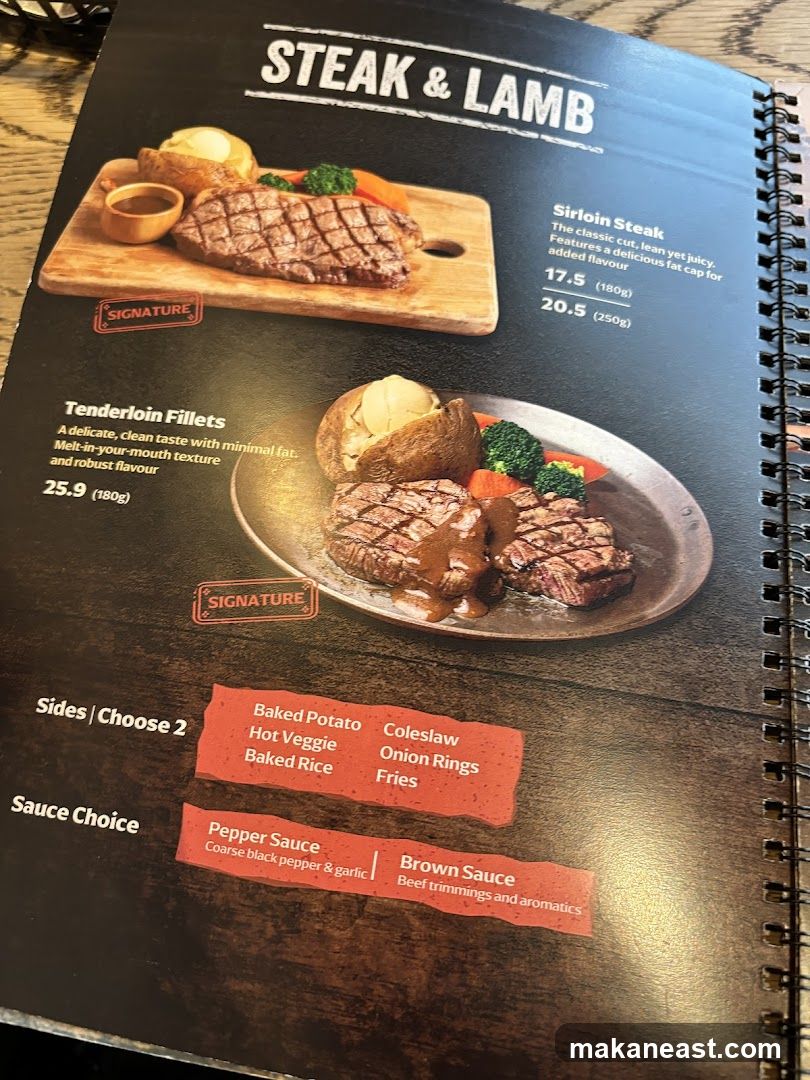 STEAK & LAMB