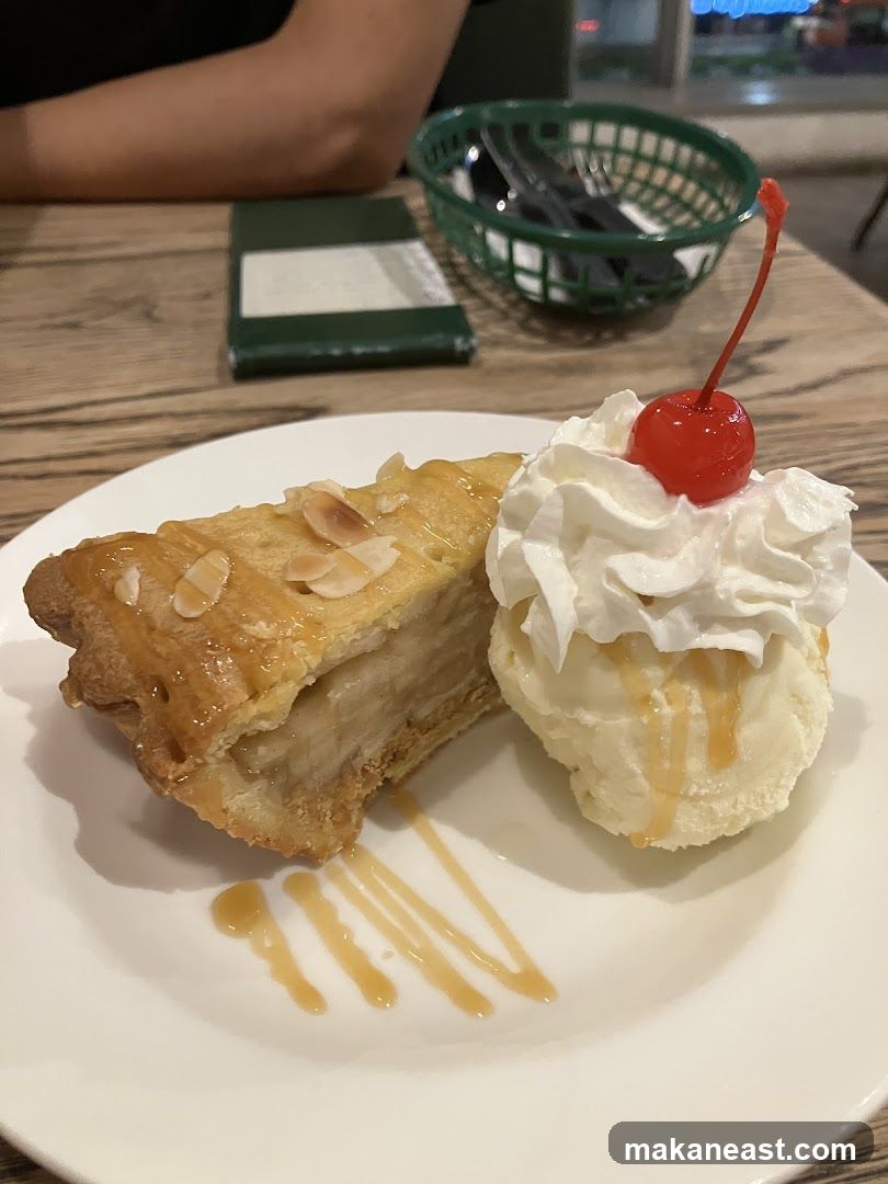 Apple Pie with Ice Cream