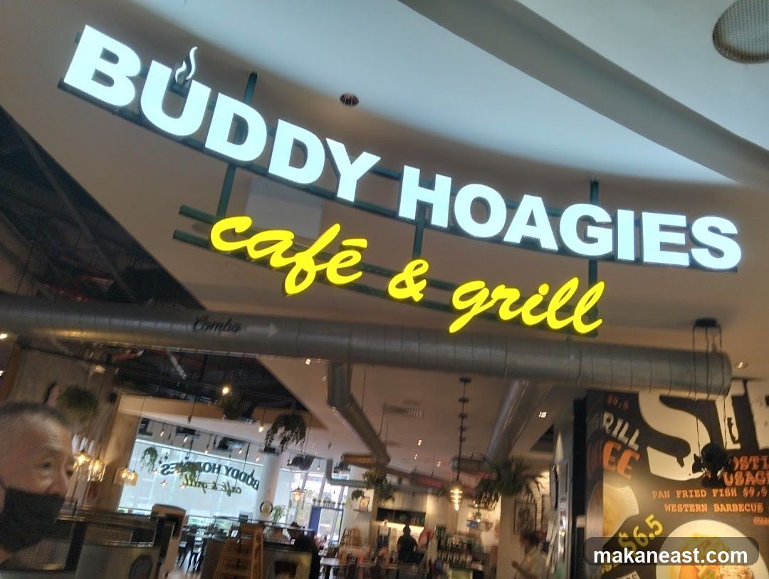 Buddy Hoagies Cafe & Grill Signage