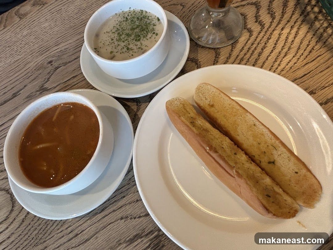 Soup and Breadsticks