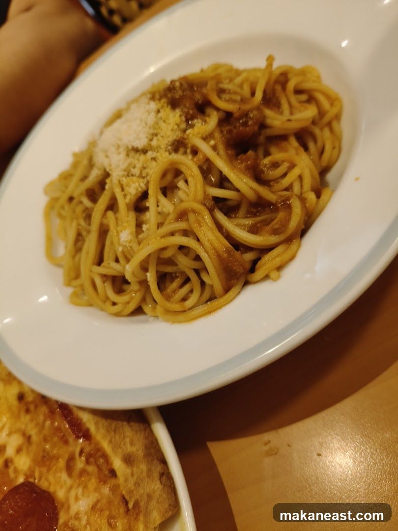 Spaghetti and Pizza