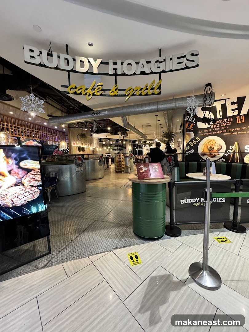 Buddy Hoagies Cafe & Grill Interior
